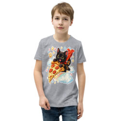 youth staple tee athletic heather front 6a47cf7a52e52
