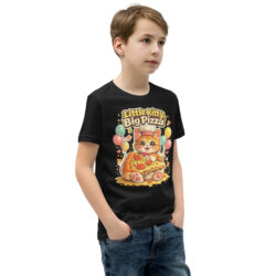 youth staple tee black right front 6a47cd931ce36