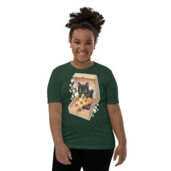 youth staple tee forest front 6a49365265712