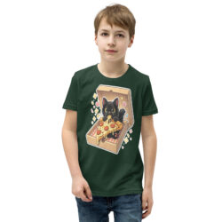 youth staple tee forest front 6a493652673f7