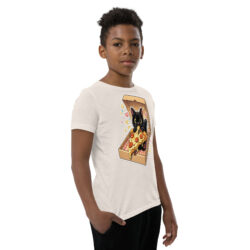 youth staple tee heather dust right front 6a49365260bba