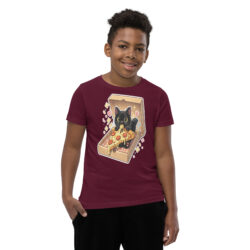 youth staple tee maroon front 6a49365265f57