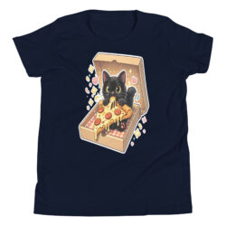 youth staple tee navy front 6a493652668ae