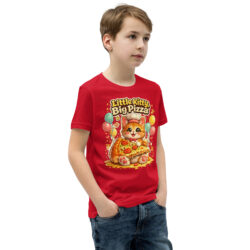 youth staple tee red right front 6a47cd93200fd