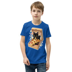 youth staple tee true royal front 6a493652688b9