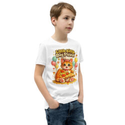 youth staple tee white right front 6a47cd9328058