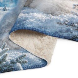 sublimated sherpa blanket tan 50x60 product details 2 6a80110686bf4