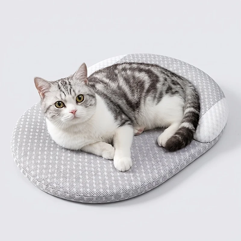 Cozy Cat Bed – Cooling Plush Cat Bed for Indoor Cats, Soft Breathable Pet Bed for Sleeping, Lounging and Relaxation 2 Cozy Cat Bed – Cooling Plush Cat Bed for Indoor Cats, Soft Breathable Pet Bed for Sleeping, Lounging and Relaxation - Image 2