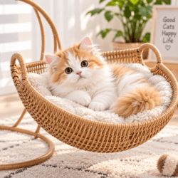 Cozy Cat Hammock Bed 2