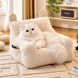 Cozy cat bed 1