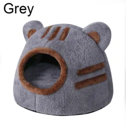 Cozy Cat Bed Cave – Plush Covered Cat Bed for Indoor Cats, Warm and Comfortable Cat Hideaway for Sleeping, Napping and Relaxation 15 S1048fef97d0f4667a8f38c9cda78ed87V