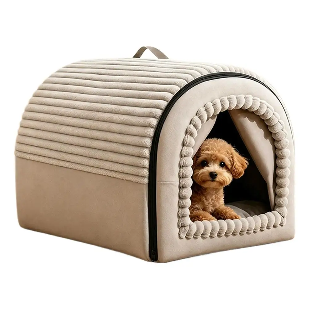 Cozy Cat Cave House – Enclosed Indoor Cat Bed with Soft Private Hideaway for Sleeping, Napping and Relaxation 6 Cozy Cat Cave House – Enclosed Indoor Cat Bed with Soft Private Hideaway for Sleeping, Napping and Relaxation - Image 6