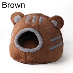 Cozy Cat Bed Cave – Plush Covered Cat Bed for Indoor Cats, Warm and Comfortable Cat Hideaway for Sleeping, Napping and Relaxation 14 Sb2e8d686790647c29e5ba8c5607c8993n