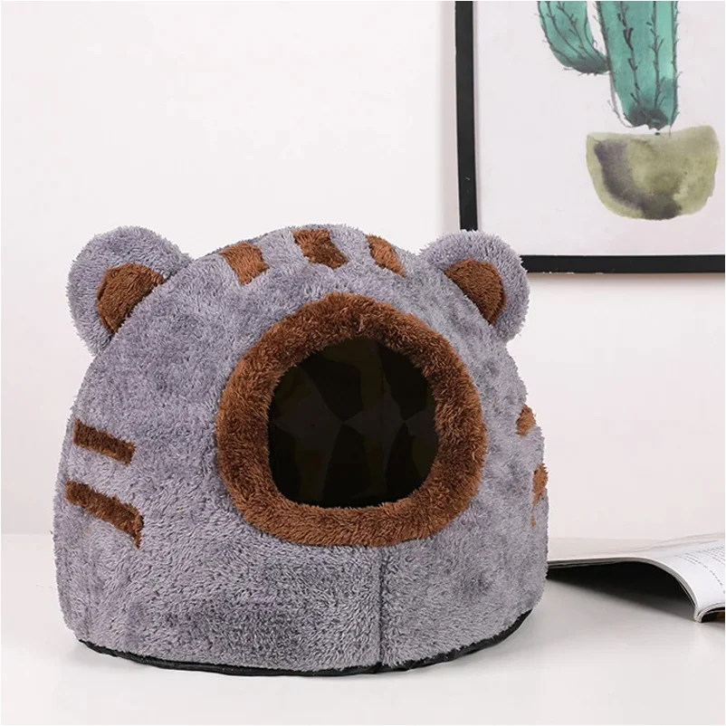 Cozy Cat Bed Cave – Plush Covered Cat Bed for Indoor Cats, Warm and Comfortable Cat Hideaway for Sleeping, Napping and Relaxation 2 Cozy Cat Bed Cave – Plush Covered Cat Bed for Indoor Cats, Warm and Comfortable Cat Hideaway for Sleeping, Napping and Relaxation - Image 2